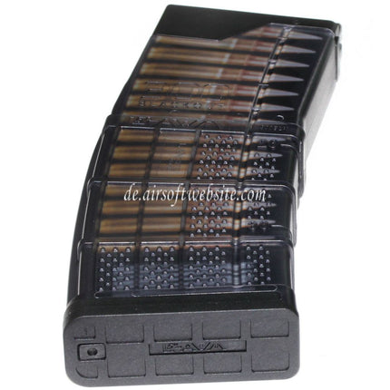 CYMA Lancer Systems L5AWM 300BLACKOUT 30rd Gas Magazin Geeignet für CYMA CGS Tokyo Marui M4 M16 Serie MWS GBB Gewehre Airsoft