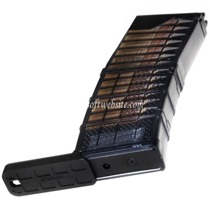 CYMA Lancer Systems L5AWM 300BLACKOUT 30rd Gas Magazin Geeignet für CYMA CGS Tokyo Marui M4 M16 Serie MWS GBB Gewehre Airsoft