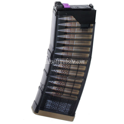 CYMA Lancer Systems L5AWM 300BLACKOUT 30rd Gas Magazin Geeignet für CYMA CGS Tokyo Marui M4 M16 Serie MWS GBB Gewehre Airsoft