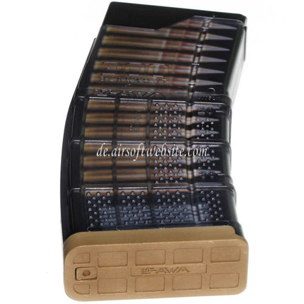 CYMA Lancer Systems L5AWM 300BLACKOUT 30rd Gas Magazin Geeignet für CYMA CGS Tokyo Marui M4 M16 Serie MWS GBB Gewehre Airsoft