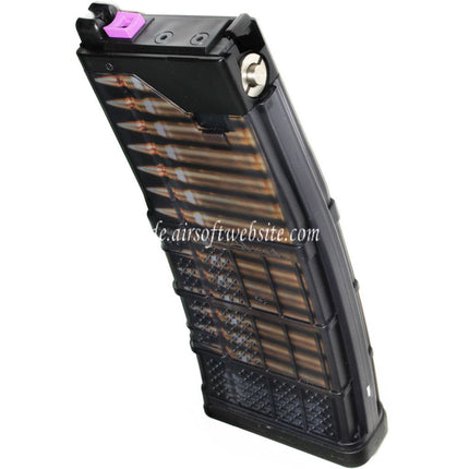 CYMA Lancer Systems L5AWM 5.56 30rd Gas Magazin Geeignet für CYMA CGS Tokyo Marui M4 M16 Serie MWS GBB Gewehre Airsoft