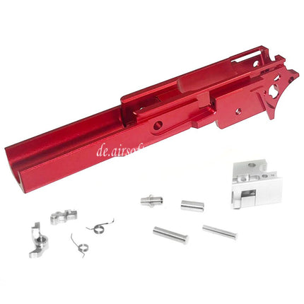 5KU CNC Aluminum Mittlerer Rahmen Typ-1 SV Geeignet für Tokyo Marui Hi-Capa Serie GBB Pistolen Airsoft