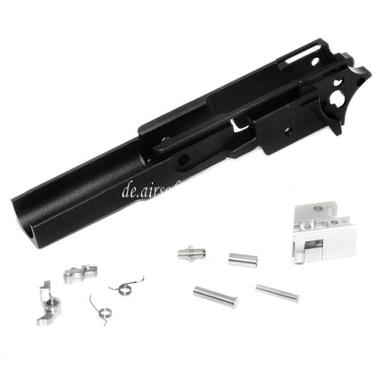 5KU CNC Aluminum Mittlerer Rahmen Typ-2 Infinity Geeignet für Tokyo Marui Hi-Capa Serie GBB Pistolen Airsoft