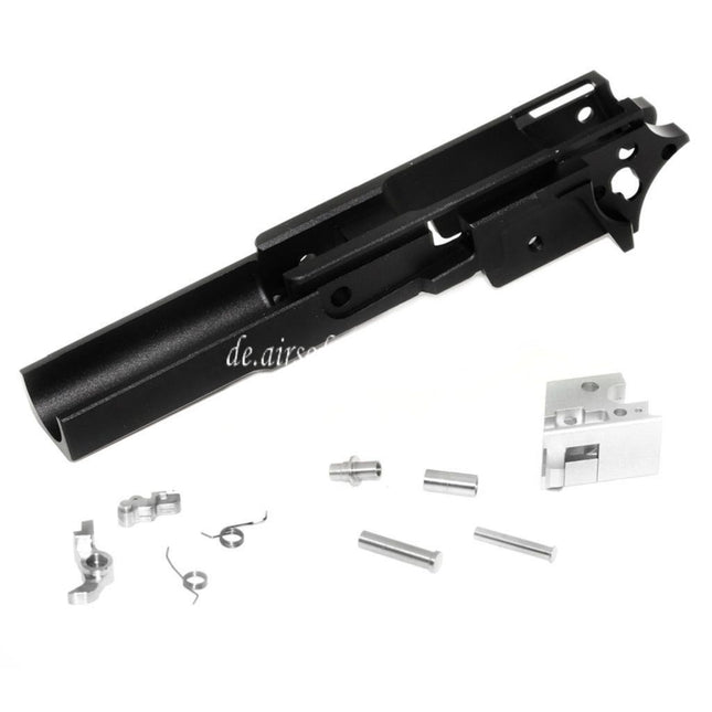 5KU CNC Aluminum Mittlerer Rahmen Typ-2 Infinity Geeignet für Tokyo Marui Hi-Capa Serie GBB Pistolen Airsoft