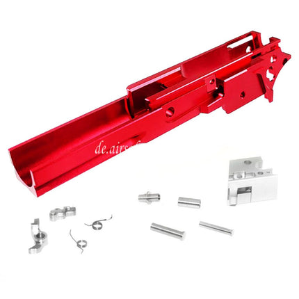 5KU CNC Aluminum Mittlerer Rahmen Typ-3 Geeignet für Tokyo Marui Hi-Capa Serie GBB Pistolen Airsoft