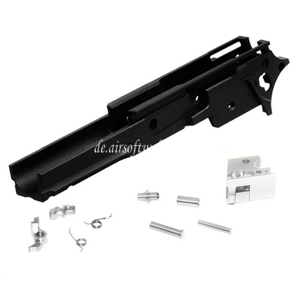 5KU CNC Aluminum Mittlerer Rahmen Typ-4 2011 Geeignet für Tokyo Marui Hi-Capa Serie GBB Pistolen Airsoft