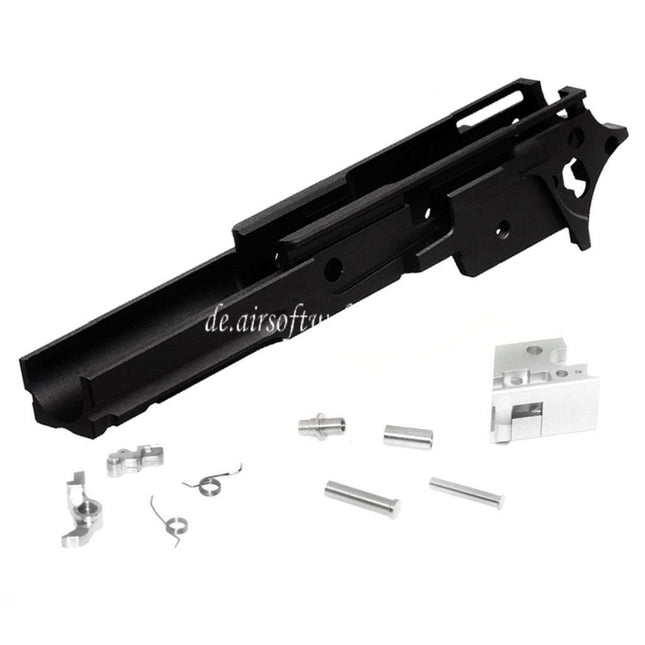 5KU CNC Aluminum Mittlerer Rahmen Typ-4 2011 Geeignet für Tokyo Marui Hi-Capa Serie GBB Pistolen Airsoft