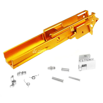 5KU CNC Aluminum Mittlerer Rahmen Typ-4 2011 Geeignet für Tokyo Marui Hi-Capa Serie GBB Pistolen Airsoft