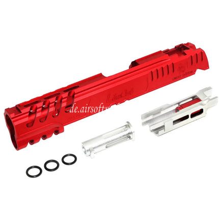 5KU CNC Aluminum Limcat Speed Cat Schlitten Set Geeignet für Tokyo Marui Hi-Capa 5.1 1911 Serie GBB Pistolen Airsoft