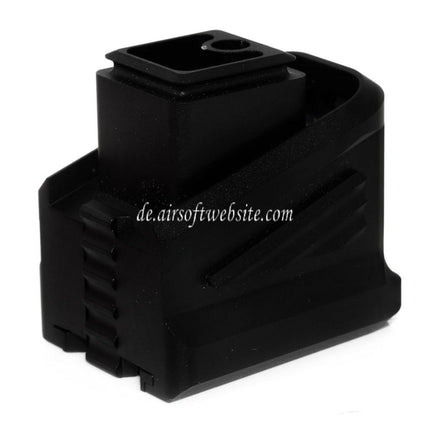 5KU CNC Aluminum Magazin Erweiterungspad Geeignet für Tokyo Marui G17 G18C G-Serie GBB Pistolen Magazin