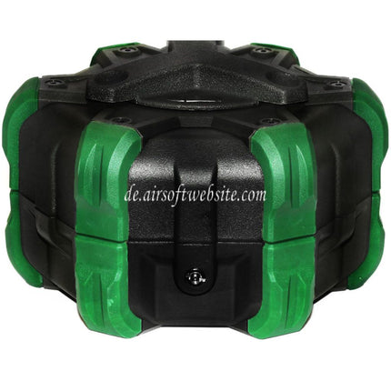 WE (WE-TECH) 350rd Gas Trommelmagazin Geeignet für G17 G18C G-Serie GBB Pistolen Airsoft