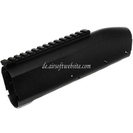 CYMA Original Ersatz Polymer Empfänger Geeignet für CYMA M870 Spring Action Schrotflinte Airsoft Schwarz