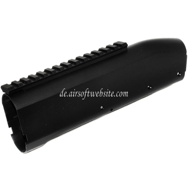 CYMA Original Ersatz Polymer Empfänger Geeignet für CYMA M870 Spring Action Schrotflinte Airsoft Schwarz