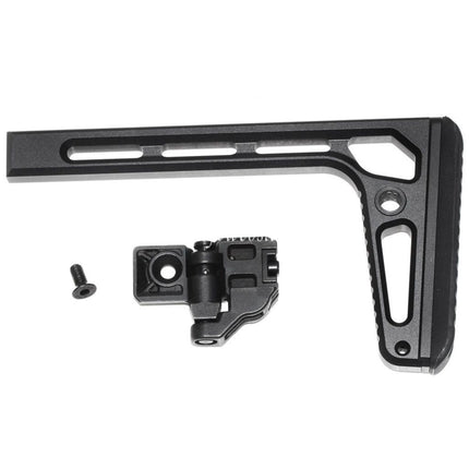 5KU 205mm Minimalist Plus Klappschaft Geeignet für MCX / MPX M1913 Interface Gewehre Airsoft Schwarz