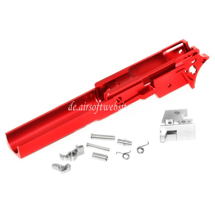 5KU CNC Aluminum Mittlerer Rahmen Typ-1 2011 Geeignet für Tokyo Marui Hi-Capa Serie GBB Pistolen Airsoft