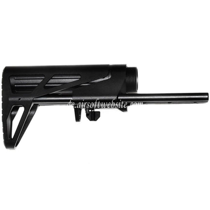 5KU 5-Position MDX Einziehbarer CQB Schaft Geeignet für Tokyo Marui MWS M4 Serie GBB Gewehre Airsoft Schwarz