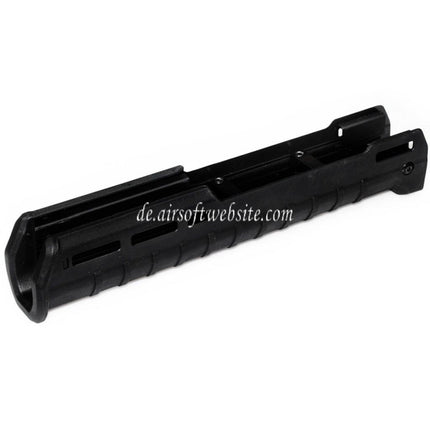 CYMA 297mm Polymer ZHUKOV Stil AKM M-LOK Unteres Handschutz system Geeignet für CYMA CM077 AK Zhukov Serie AEG Gewehre Airsoft Schwarz