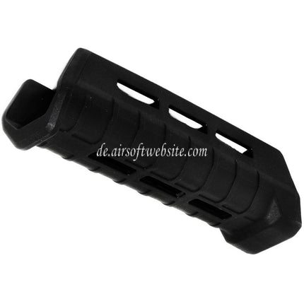 CYMA 198mm Polymer ZHUKOV Stil AKM M-LOK Unteres Handschutz system Geeignet für CYMA CM077E AK Zhukov Serie AEG Gewehre Airsoft Schwarz