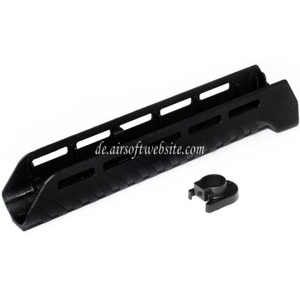 CYMA 265mm Polymer ZHUKOV Stil AKM M-LOK Unteres Handschutz system Geeignet für CYMA AK Serie AEG Gewehre Airsoft Schwarz
