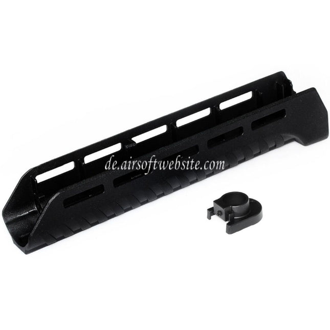 CYMA 265mm Polymer ZHUKOV Stil AKM M-LOK Unteres Handschutz system Geeignet für CYMA AK Serie AEG Gewehre Airsoft Schwarz