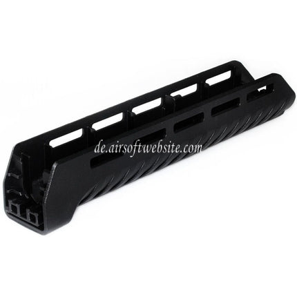 CYMA 265mm Polymer ZHUKOV Stil AKM M-LOK Unteres Handschutz system Geeignet für CYMA AK Serie AEG Gewehre Airsoft Schwarz