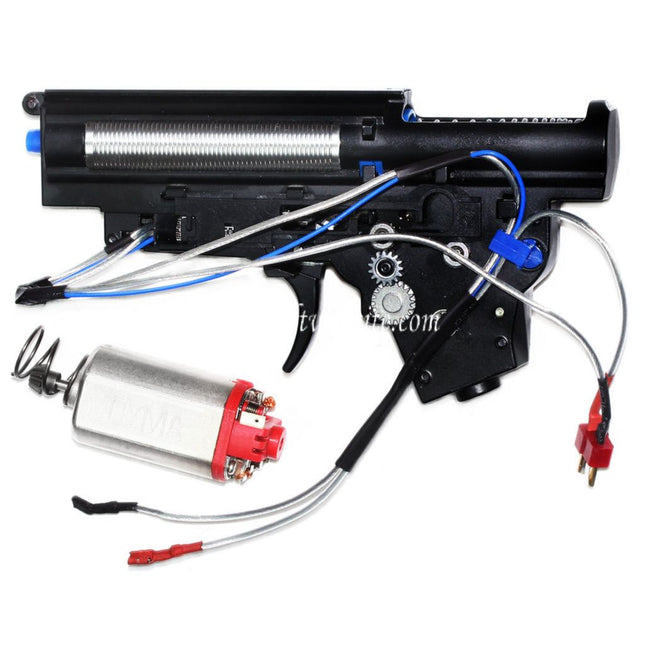 CYMA Platinum Serie komplett QD Version 3 V3 Getriebe mit Neodym Magnet Hochgeschwindigkeitsmotor Geeignet fur CYMA Platinum Serie AK Alfa Serie AEG Gewehre Airsoft