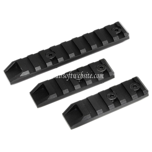 CYMA 3pcs Schienenabschnittssatz (9-Slots x1  5-Slots x2) Geeignet für M-Lok System
