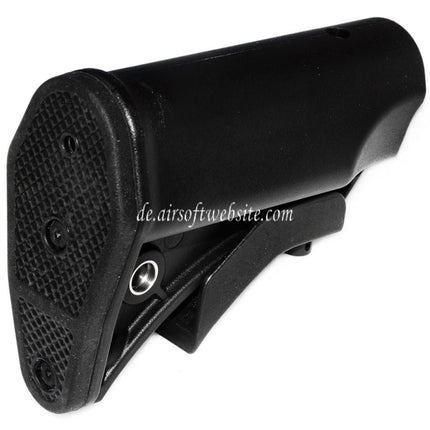 CYMA LWRCI Stil Kompakter einziehbarer Schaft Geeignet für M4 M16 CYMA CM041H MP5 AEG Gewehre Airsoft Schwarz