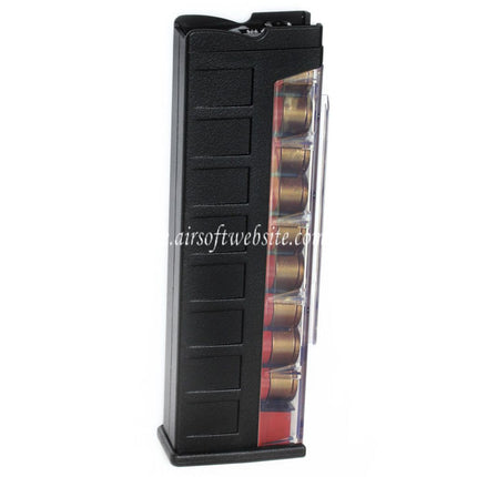 CYMA 100rd Mid-Cap Magazin Geeignet für EMG SGR-12 CYMA CM102 Serie AEG Schrotflinte Airsoft Schwarz