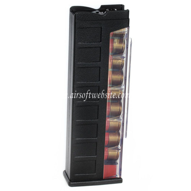 CYMA 100rd Mid-Cap Magazin Geeignet für EMG SGR-12 CYMA CM102 Serie AEG Schrotflinte Airsoft Schwarz