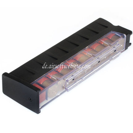 CYMA 100rd Mid-Cap Magazin Geeignet für EMG SGR-12 CYMA CM102 Serie AEG Schrotflinte Airsoft Schwarz