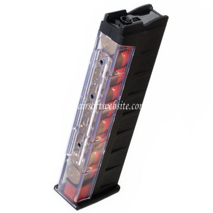 CYMA 100rd Mid-Cap Magazin Geeignet für EMG SGR-12 CYMA CM102 Serie AEG Schrotflinte Airsoft Schwarz