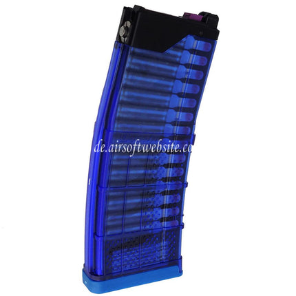 CYMA Lancer Systems L5AWM 5.56 30rd Gas Magazin Geeignet für CYMA CGS Tokyo Marui M4 M16 Serie MWS GBB Gewehre Airsoft