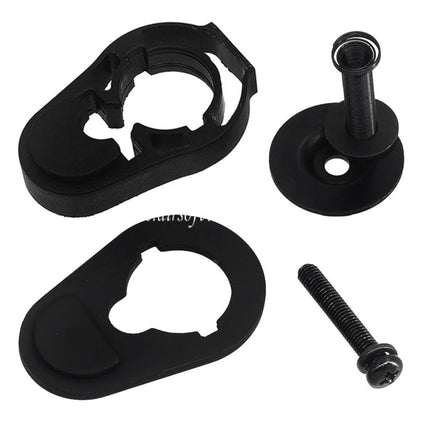 APS Metall Klappbarer Schaftadapter Geeignet für APS Tokyo Marui M4 Serie AEG Gewehre Airsoft Schwarz