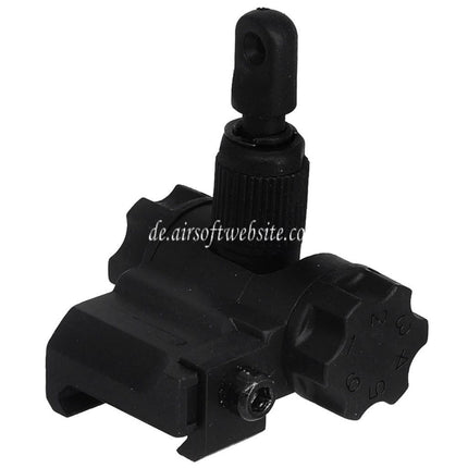 CYMA Plastik SCAR Hochklappen Kimme Geeignet für 20mm 1913 Picatinny Schiene AEG Gewehre Airsoft