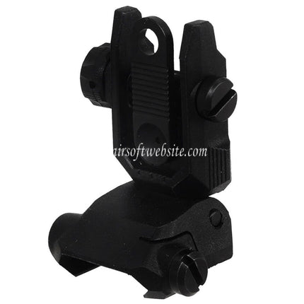 CYMA Enhanced Polymer KRISS Vector Stil Hochklappen Kimme Geeignet für 20mm 1913 Picatinny Schiene AEG Gewehre Airsoft