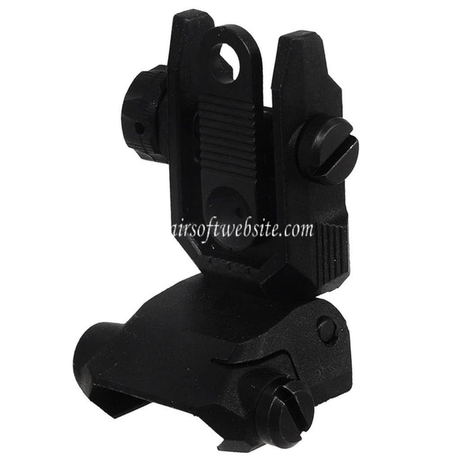 CYMA Enhanced Polymer KRISS Vector Stil Hochklappen Kimme Geeignet für 20mm 1913 Picatinny Schiene AEG Gewehre Airsoft