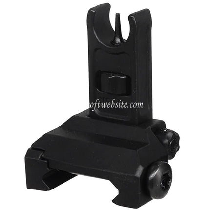 CYMA Metall Spikes Hochklappen Korn Geeignet für 20mm 1913 Picatinny Schiene M4 M16 AEG Gewehre Airsoft