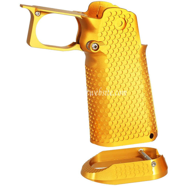 5KU CNC Aluminum Griff Infinity Stil Typ-1 Geeignet für Tokyo Marui Hi-Capa 5.1 4.3 Serie GBB Pistolen Airsoft