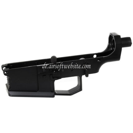 CYMA Unterer Metall Körperempfänger Geeignet für CYMA Platinum CM098 SR25 QBS Serie AEG Gewehre Airsoft Schwarz