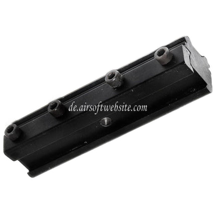 CYMA 20mm Riser Zielfernrohrmontagesockel Geeignet für 12mm Schwalbenschwanzmontage schwarz