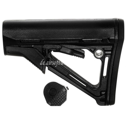 CYMA 177mm CTR Stil Einziehbarer Schaft Geeignet für M4 Serie AEG Gewehre Airsoft