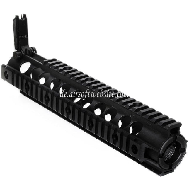 CYMA 273mm SR16 URX II RAS Handschutz 4-Seiten Schienen System Geeignet für CYMA Tokyo Marui M4 M16 Serie AEG Gewehre Airsoft