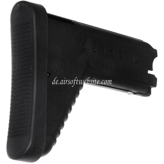 CYMA 180mm Polymer Einziehbarer Schaft Geeignet für CYMA Cybergun SCAR Serie AEG Gewehre Airsoft Schwarz