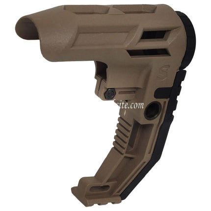 DOUBLE BELL NGEL of Death SBR Fester Gewehrschaft Geeignet für M4 Serie AEG GBB Gewehre Airsoft