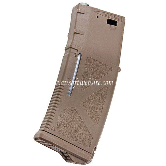 ARCTURUS Swappable 30/130rd Polymer Magazin Geeignet für M4 M16 Serie AEG Gewehre Airsoft