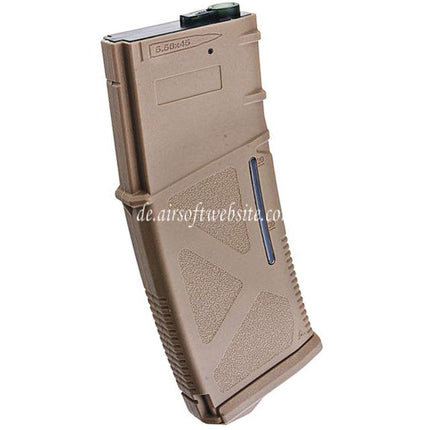 ARCTURUS Swappable 30/130rd Polymer Magazin Geeignet für M4 M16 Serie AEG Gewehre Airsoft