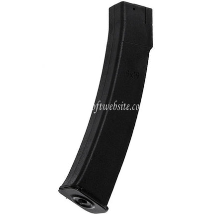 ARCTURUS Swappable 30/95rd Polymer Magazin Geeignet für Arcturus PP19-01 VITYAZ SMG AEG Gewehre Airsoft Schwarz