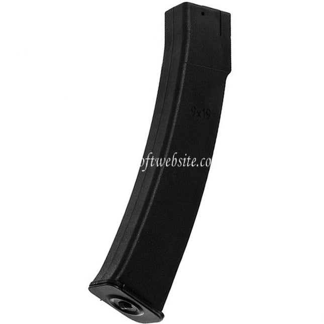 ARCTURUS Swappable 30/95rd Polymer Magazin Geeignet für Arcturus PP19-01 VITYAZ SMG AEG Gewehre Airsoft Schwarz