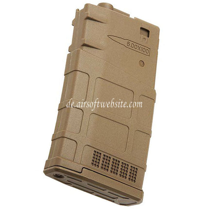 ARES 130rd Mid-Cap Magazin Geeignet für ARES AR308 SR25 M110 Serie AEG Gewehre Airsoft